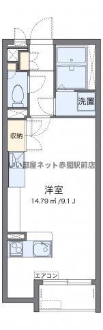 ミランダ広渡の間取り画像