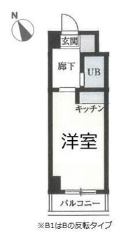 プレステージ西谷の間取り画像