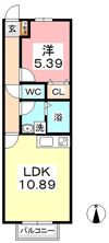 クレモンポイント Bの間取り画像
