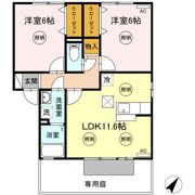 フォレスト A棟の間取り画像
