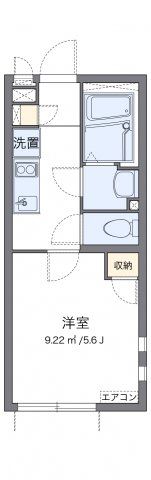 クレイノ桜が丘の間取り画像