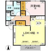 セジュール サライ A棟の間取り画像