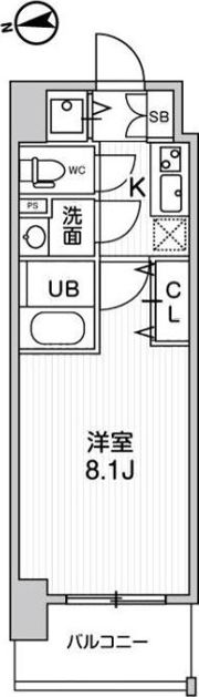 LaDouceur都島高倉町の間取り画像
