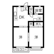 シンフォニーかすみの間取り画像