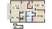 すずらんハイツの間取り画像