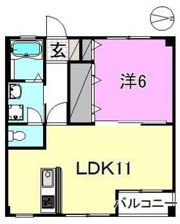 フォブールAliceの間取り画像