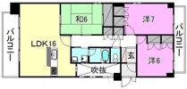 ヴォルジュ石手の間取り画像