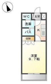 プランドール・カネキB棟の間取り画像