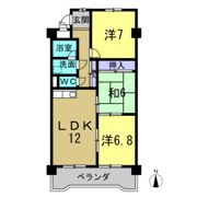 スカイガーデン兜山の間取り画像