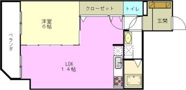 シャンポール古出来の間取り画像