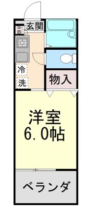 ディアス北町の間取り画像