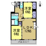 グロリアスの間取り画像