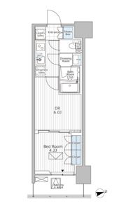 パークアクシス市川の間取り画像