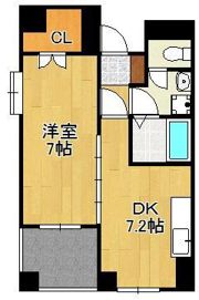 MDIインターフェイス竪町の間取り画像