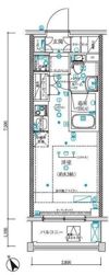クラリッサ横浜WESTの間取り画像