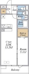 （仮称）リブリ・相模原市南区東林間(10)AA04689の間取り画像