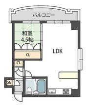 グランドールハタダの間取り画像