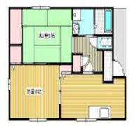 エルモント Bの間取り画像