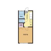 サンライズAの間取り画像