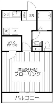 武蔵野テラス南棟の間取り画像