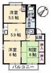 ヴィラシーン 弐番館の間取り画像