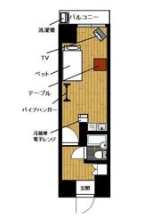 YM浅草雷門の間取り画像