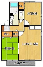 イニシャルAの間取り画像