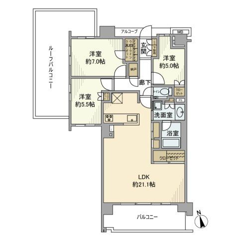 間取図