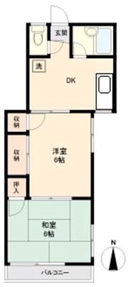 メルヘンコテージの間取り画像