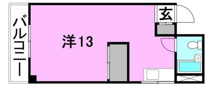 メゾン・カヤマチの間取り画像