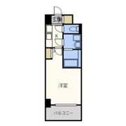 S-RESIDENCE難波EASTの間取り画像