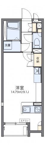 レオネクストクレール藤が尾Ⅲの間取り画像