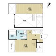 エクシア道徳の間取り画像