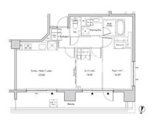 ザ・パークハビオ代々木の間取り画像