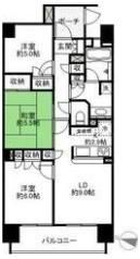 サンクレイドル前橋駅前の間取り画像
