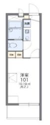 レオパレス彦左衛門の間取り画像