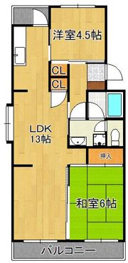 プレジデントタカヤの間取り画像