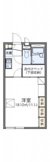 レオパレスマロンハイツ Ⅱの間取り画像