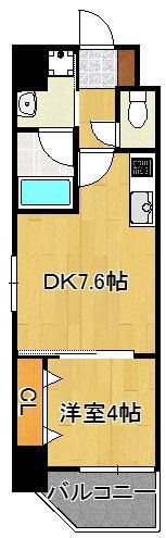 コンダクトレジデンス折尾の間取り画像
