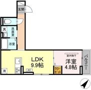 カサデ東瑞江の間取り画像