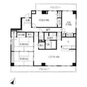 プラージュ司の間取り画像