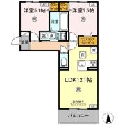 ロータスヒルBの間取り画像
