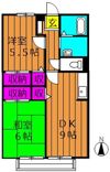 ビーライン撫川の間取り画像