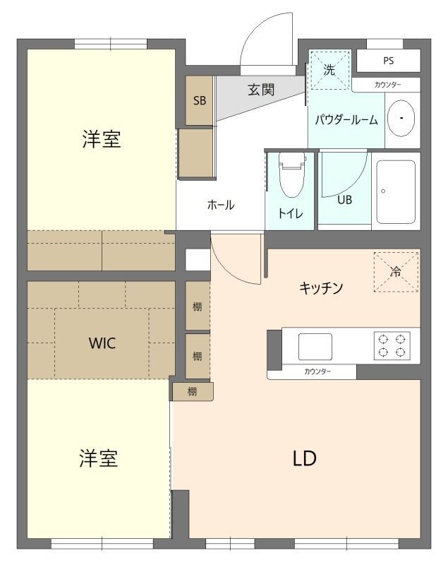 間取図