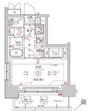 RELUXIA東向島の間取り画像