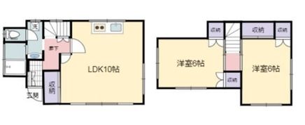 久喜東戸建の間取り画像