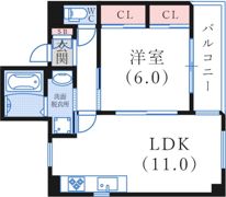 クルビス御影の間取り画像