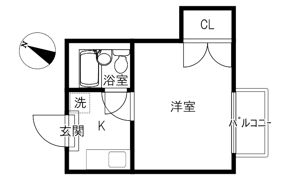 パーソンコートの間取り画像