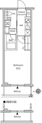 カーサスプレンディッド新宿御苑の間取り画像