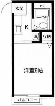 ラ・ジュネスの間取り画像